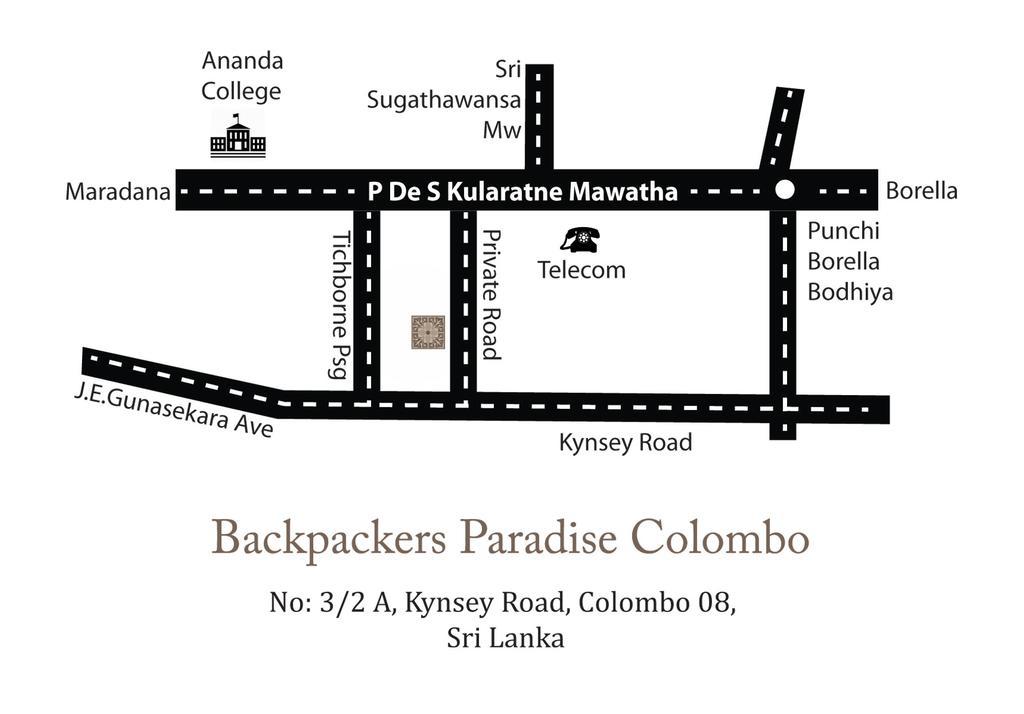 Backpackers Paradise Colombo Luaran gambar